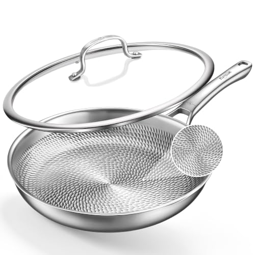 Titanium Pans for Cooking (Titanium / 12-Inch)