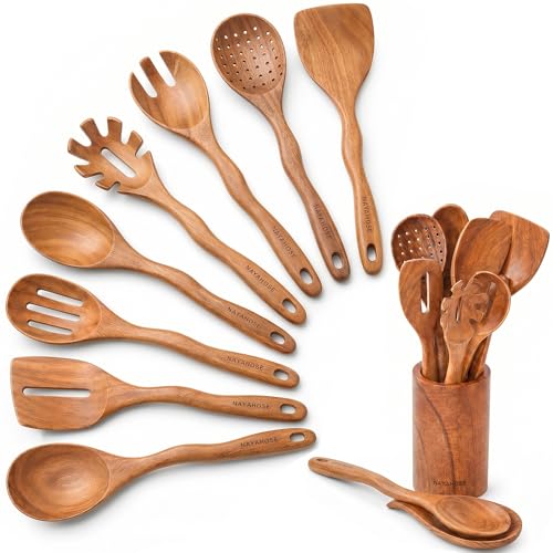 Wooden Kitchen Utensil Set
