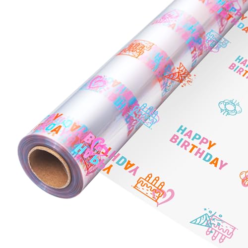 Clear Cellophane Wrapping Roll