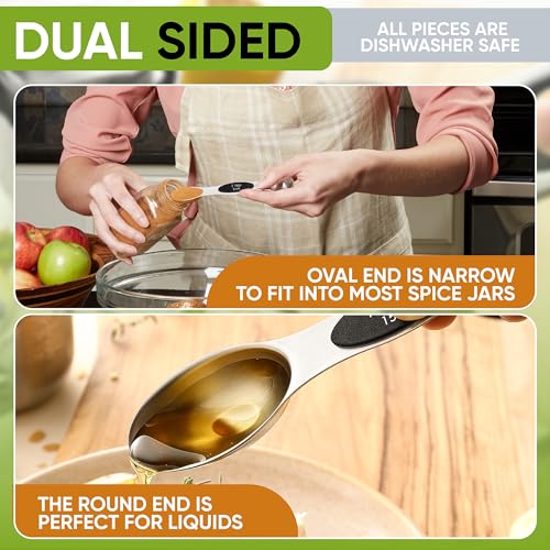 Magnetic Measuring Cups & Spoons Sets