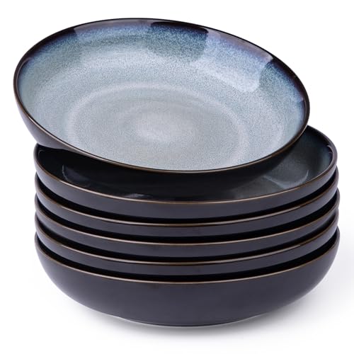 9.0" Ceramic Pasta Bowls Set of 4