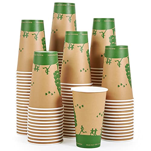 Compostable Paper Cups with PLA Lined