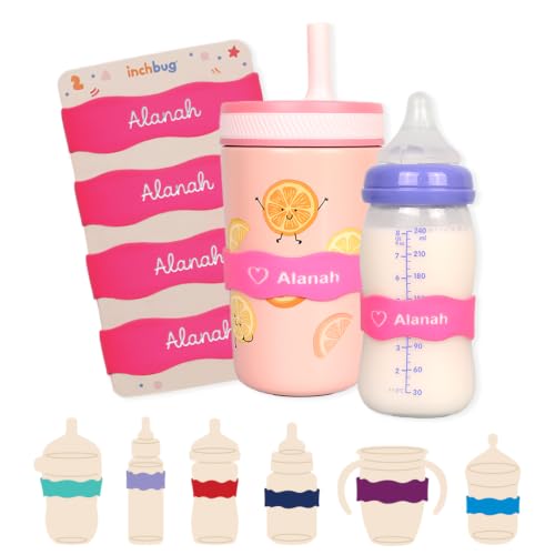 Orbit Labels Silicone Bottle Name Bands