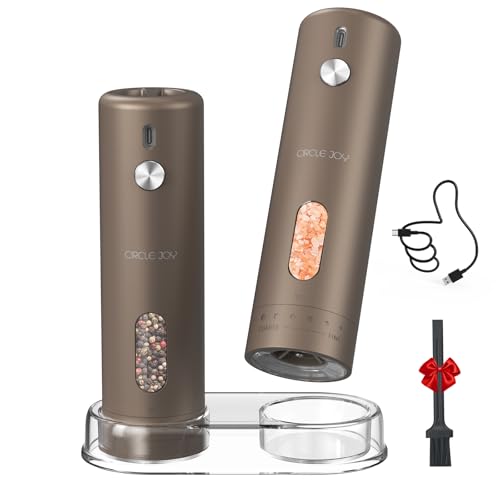 Gravity Salt and Pepper Grinder Set