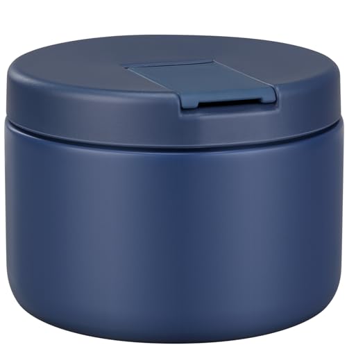 12oz Insulated Vacuum Food Jar with Buckle Lid Wide Mouth Soup Thermo for Hot Food Kids Leakproof Stainless Steel Lunch Container