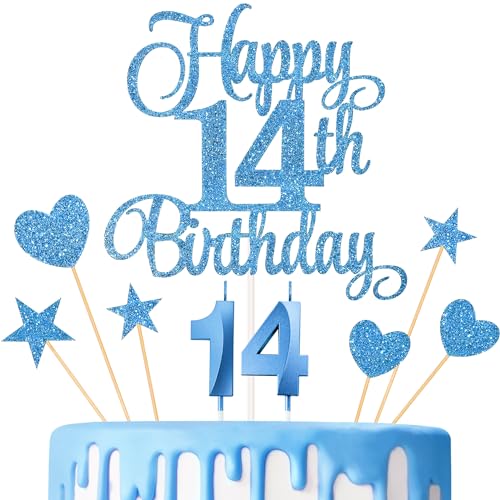 14th Birthday Cake Decorations