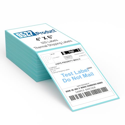 Fanfold 4 x 6 Direct Thermal Labels White Perforated Shipping Labels