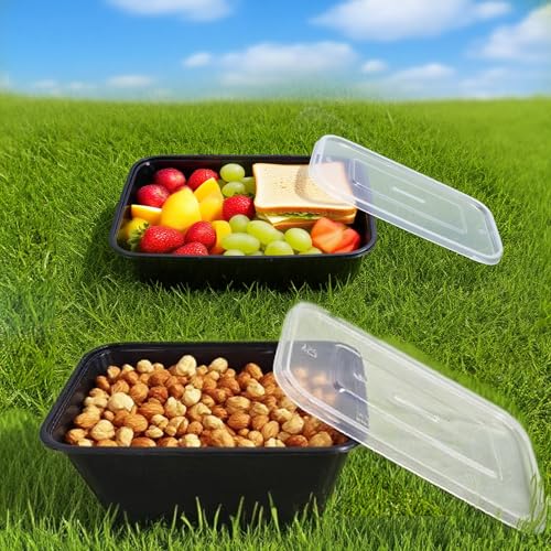 50 packs of 28 ounce reusable food containers