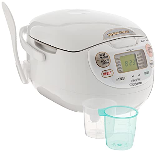 5-1/2-Cup (Uncooked) Neuro Fuzzy Rice Cooker and Warmer, Premium White