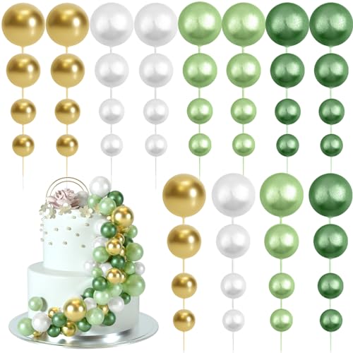 48 Pcs Cake Topper Decorations