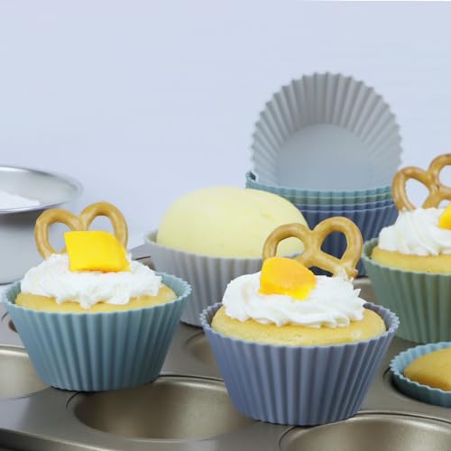 Silicone Baking Muffin Cups 12 Pack