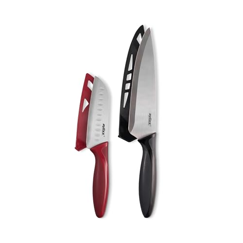Utility Kitchen Knives with Sheath Covers