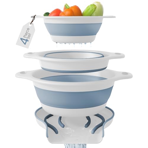 Collapsible Colanders with Self
