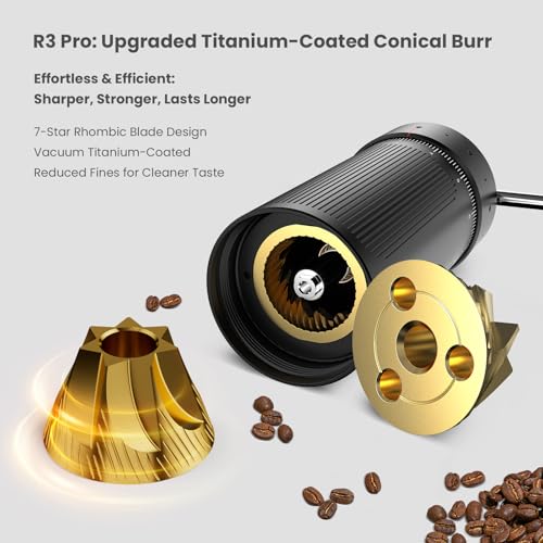 R3 Manual Coffee Grinder for French Press