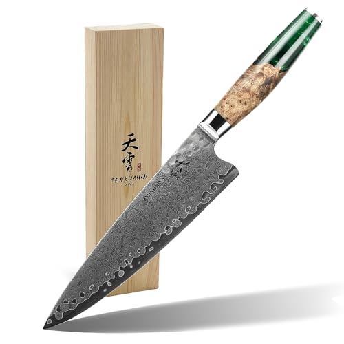 Japanese Gyutou Handcrafted 8 inch Chef Knife Handmade Forged Kitchen Knife Japan VG