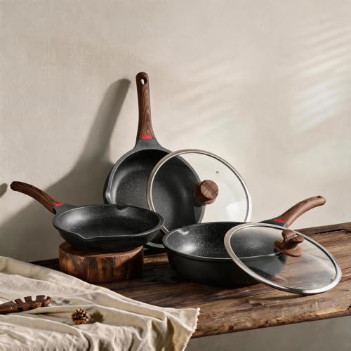 Nonstick Skillet with Lid
