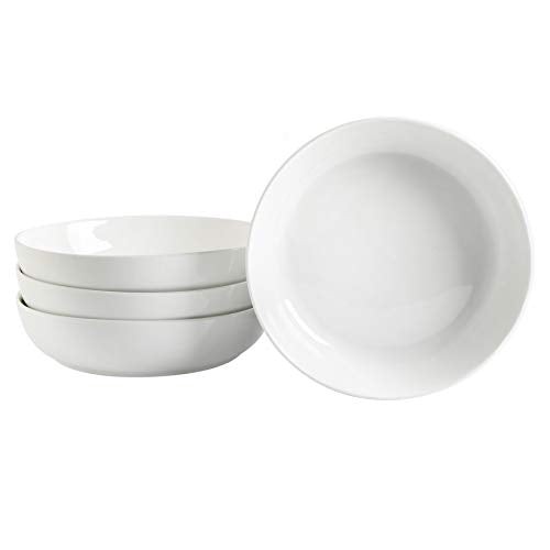 Zen Buffet 6 Piece Bowls Porcelain Ceramic Chip and Scratch Resistant Dishwasher & Microwave Safe