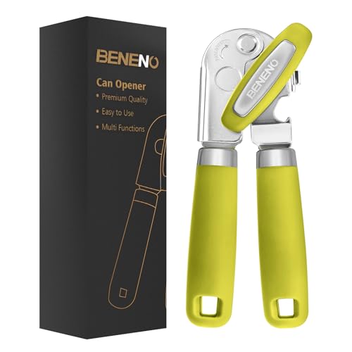 Manual Handheld Can Opener with Sharp Blade
