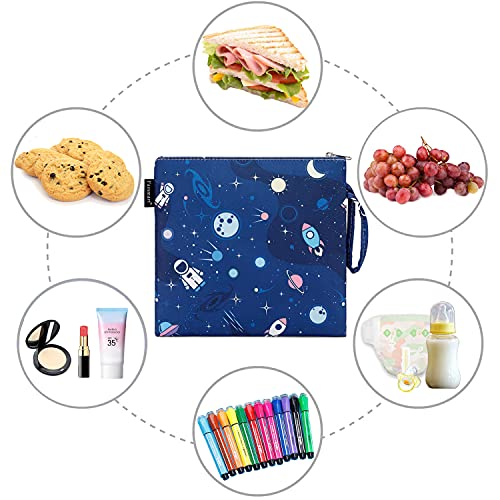 Freezable Snack Bag with Removable Ice Packs