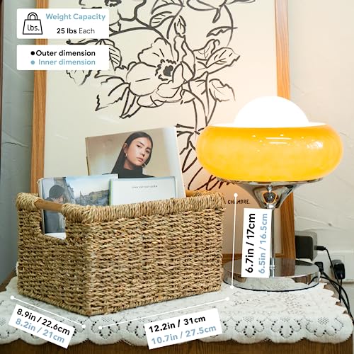 Wicker Storage Baskets for Organizing
