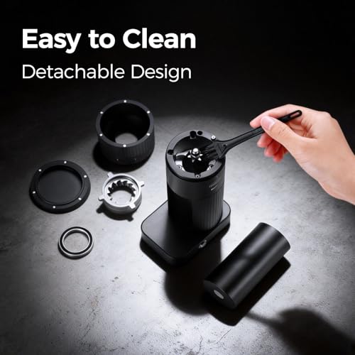 Electric Coffee Grinder (Black / 100 Grind)