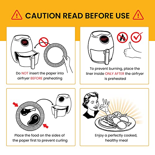Air Fryer Paper Liners
