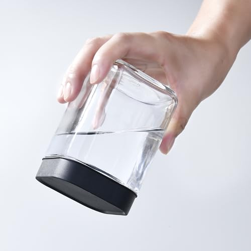 12 PCS Kitchen oil dispensers Spice Jars And Food Conainers Set (12 pcs set / Black)