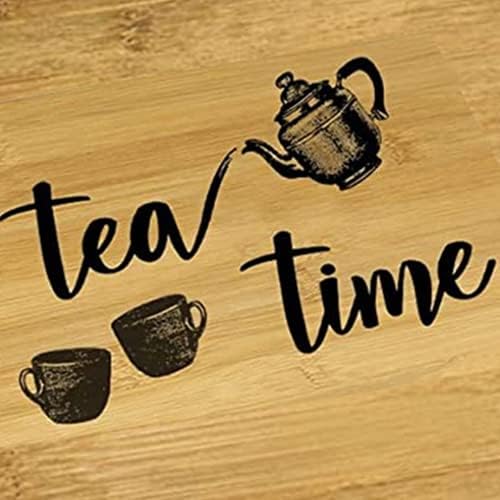 Bamboo Tea Organizer Box Chemical Free Eco