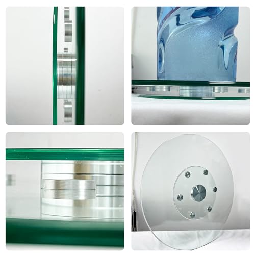 Large Tempered Glass Lazy Susan Turntable