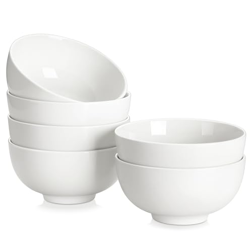 26 OZ Porcelain Soup Bowls Set of 4