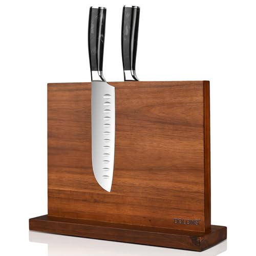 Magnetic Knife Block (Brown)