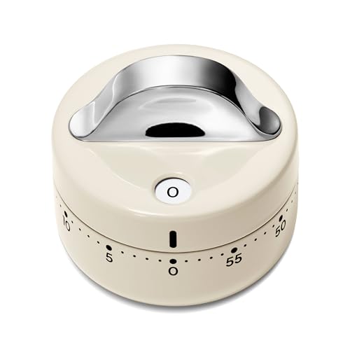 Mechanical Kitchen Timer (Cream)