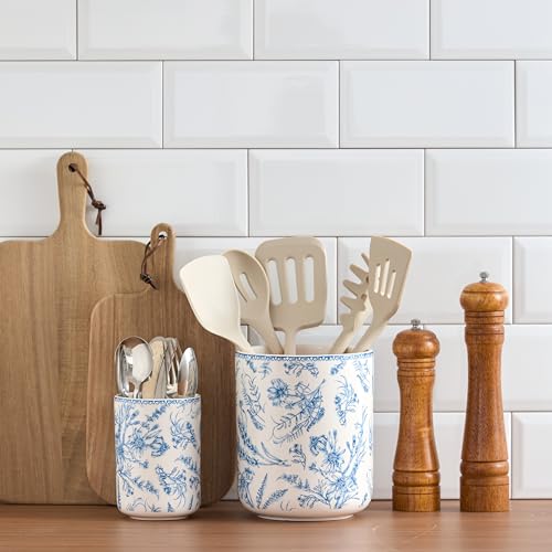 Ceramic Utensil Holder Set of 2