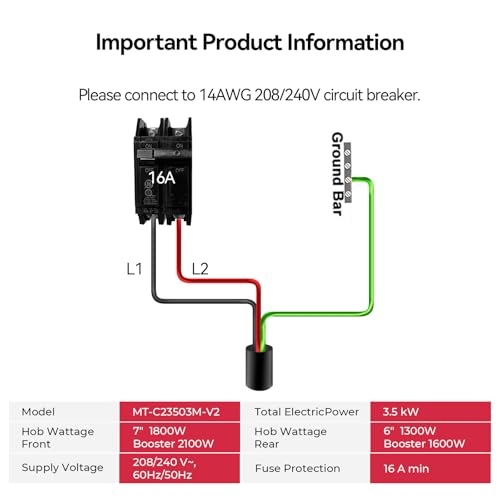 Electric Induction Cooktop 1 2 4 5 Burner