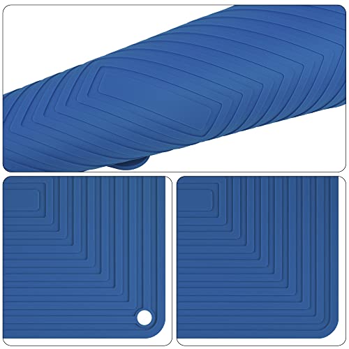 Silicone Trivets for Hot Dishes (E: Navy)