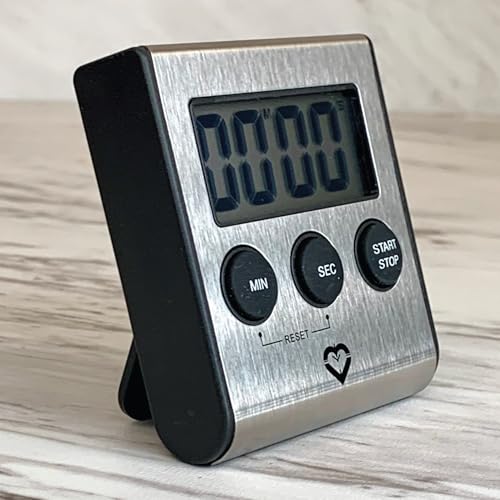 Premium Stainless Steel Digital Kitchen Timer