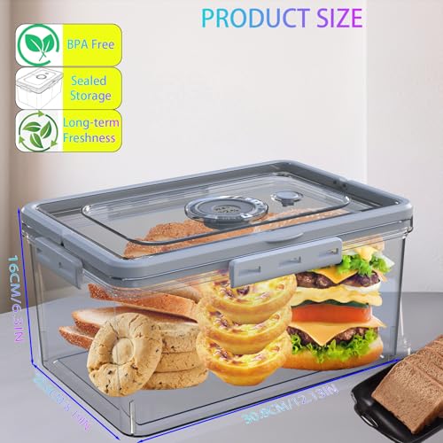 2PCS Bread Box