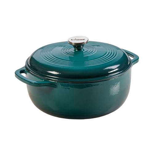 Essential Enamel Cast Iron Dutch Oven (Lagoon)