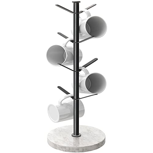 Mug Holder Tree with Marble Base