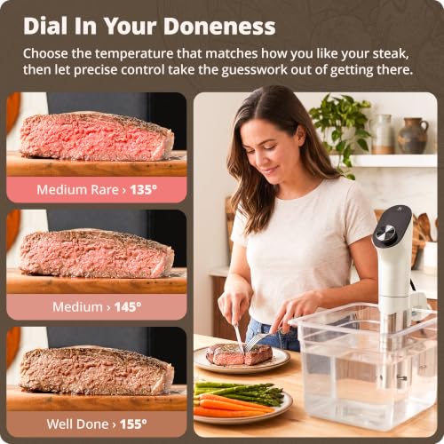 Sous Vide Cooker (Birch White)
