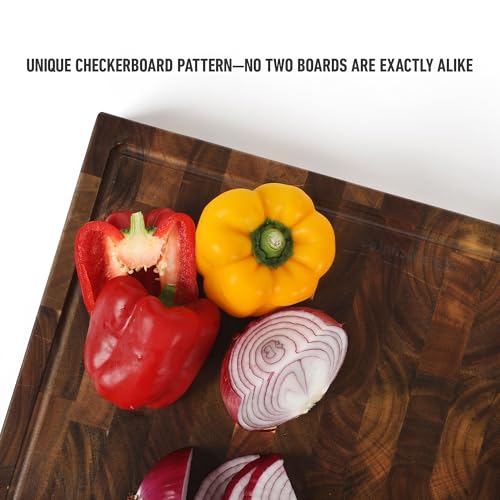 Edge Guard Cutting Board (Acacia Wood (20"x15"))