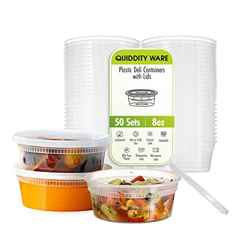 Deli Containers with Lids Leakproof