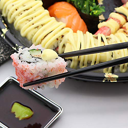 Stainless Steel Chopsticks Reusable Multicolor Lightweight 304 Metal Chopsticks Dishwasher Safe