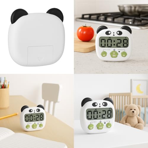 Cute Panda Digital Kitchen Timer with 1 Year Warranty (Cute Panda Timer)
