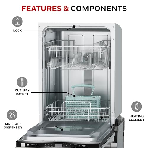 Dishwasher with 12 Place settings