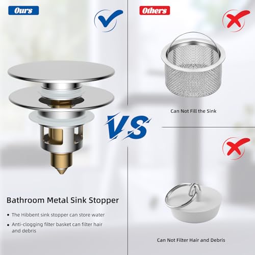 Universal Bathroom Sink Stopper