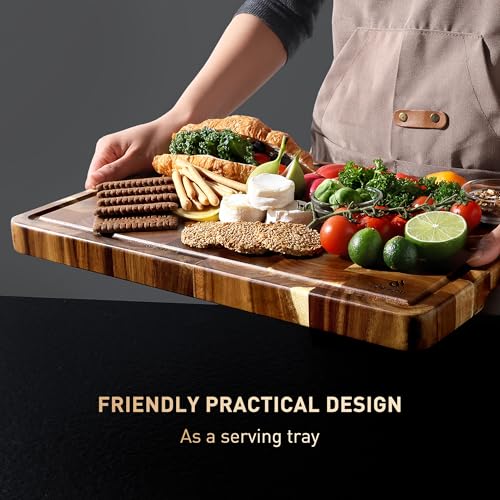 End Grain Cutting Board Set of 2 with Non (Set of 2)
