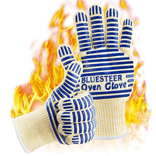 Oven Gloves Heat Resistant 540 Degrees Grilling Gloves