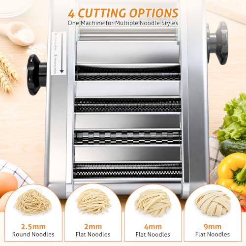 Electric Pasta Maker 4 IN1 Pasta Roller Noodle Pressing Machine