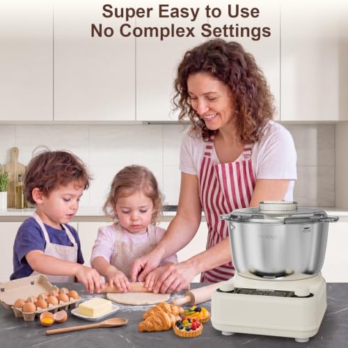 Electric Dough Maker with Ferment Function (Almond Cream)